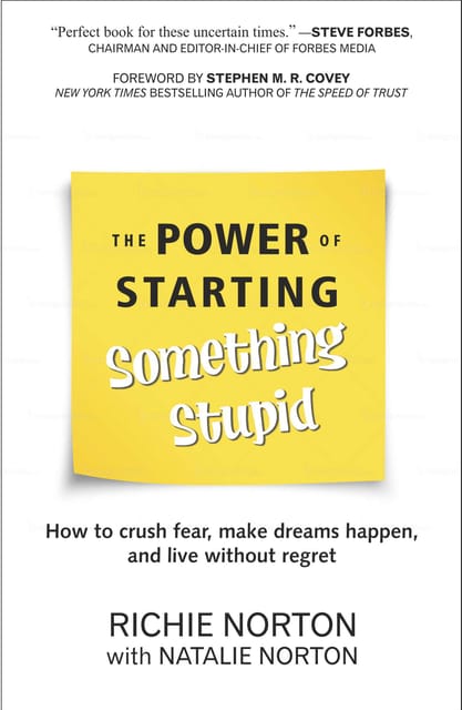 THE POWER OF STARTING SOMETHING STUPID