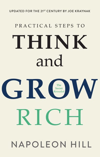 Practical Steps to Think and Grow Rich (English)