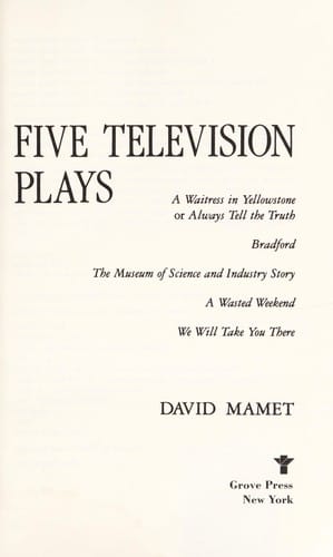 Five Television Plays