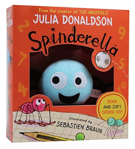Spinderella Book & Plush Set