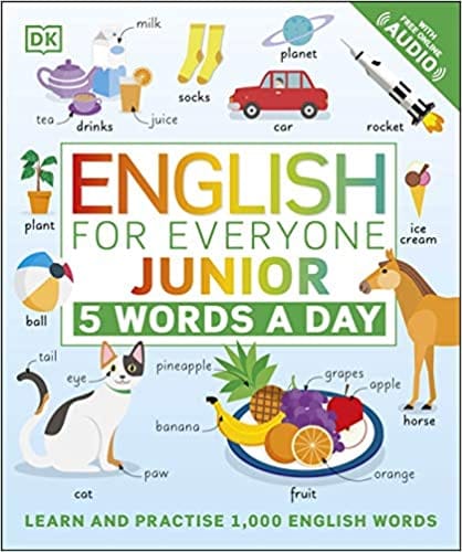 English For Everyone Junior Five Words A Day