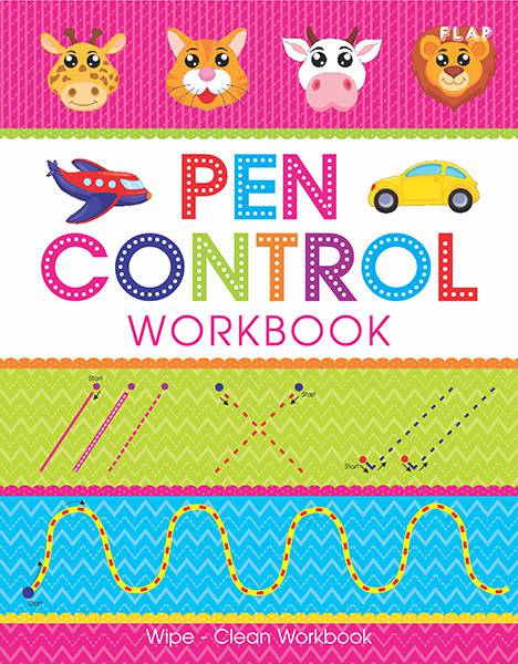 Wipe n Clean Books - Pen Control