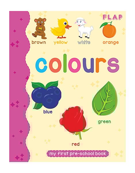 FLAP - Pre School Illustrated - Colors