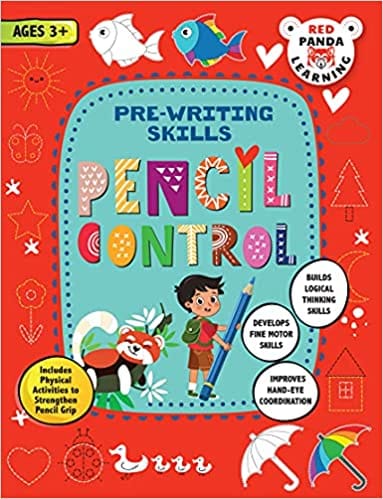 Pre-writing Skills Pencil Control (Red Panda Learning)