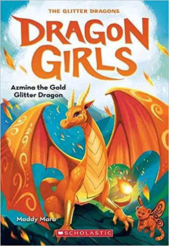 Azmina the Gold Glitter Dragon: 1 (Dragon Girls)