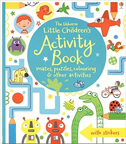 Little Childrens Activity Book Mazes, Puzzles And Colouring (little Childrens Activity Books)