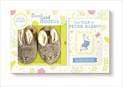 Tale Of Peter Rabbit Book And First Booties Gift Set (peter Rabbit Gift Set)