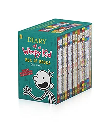 Diary Of A Wimpy Kid Box Of Books Books 1-13 Diy Book