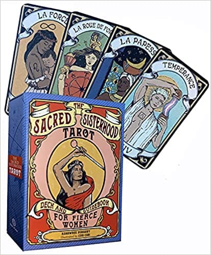 The Sacred Sisterhood Tarot Deck And Guidebook For Fierce Women