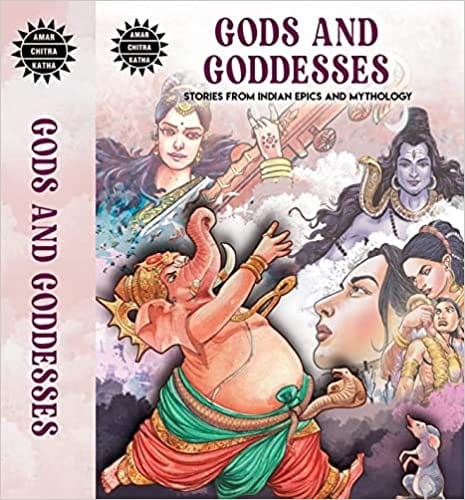Gods And Goddesses By Craic 22 In 1 (amar Chitra Katha)