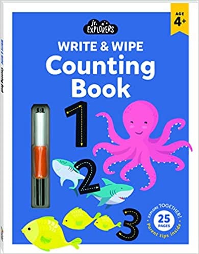 Junior Explorers Write And Wipe Counting Book