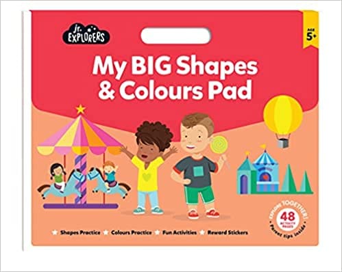 Junior Explorers My Big Colours And Shapes Pad