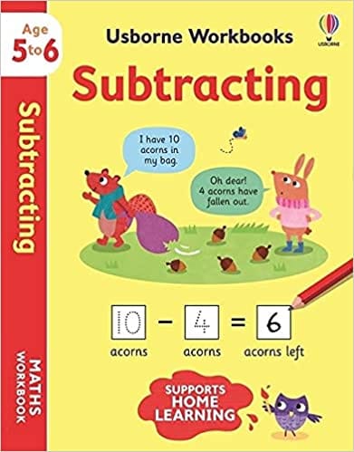 Usborne Workbooks Subtracting 5-6