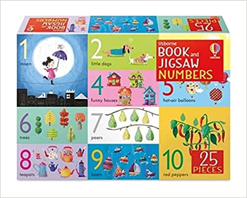 Book And Jigsaw Numbers Usborne Book And Jigsaw