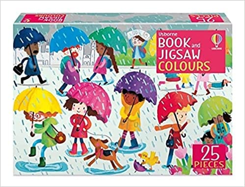Book And Jigsaw Colours (usborne Book And Jigsaw)