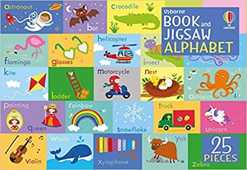 Book And Jigsaw Alphabet (usborne Book And Jigsaw)