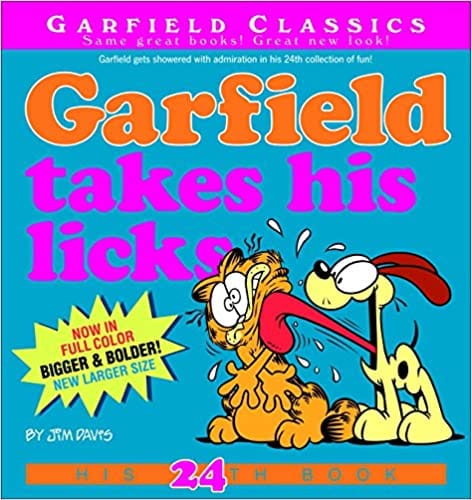 Garfield Takes His Licks His 24th Book