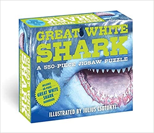 The Great White Shark 500-piece Jigsaw Puzzle & Book