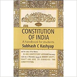 Constitution Of India A Handbook For Students
