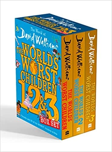 The World Of David Walliams The Worlds Worst Children 1 2 & 3 Box Set