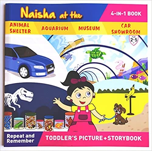 Naisha 4 In 1 Naisha At The Animal Shelter Aquarium Museum Car Showroom