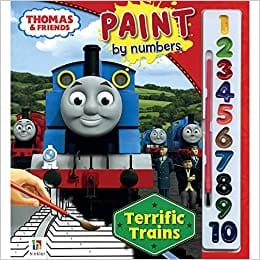 Thomas & Friends Paint By Numbers Terrific Trains