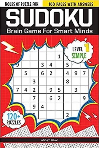 Sudoku Brain Games For Smart Minds Level 1 Simple Brain Booster Puzzles For Kids