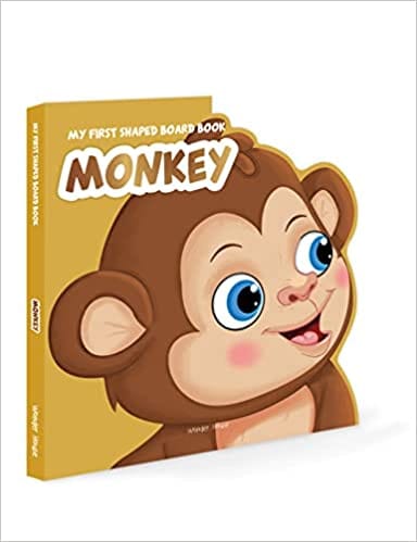 My First Shaped Board Book Monkey