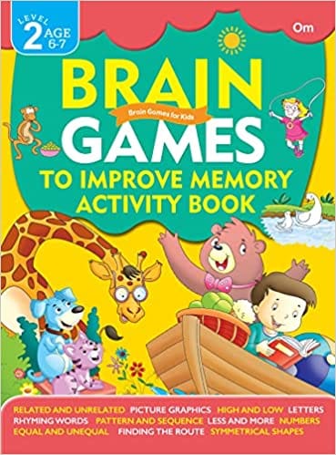 Brain Games To Improve Memory Activity Book Level 2