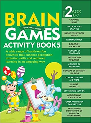 Brain Games For Kids Brain Games Activity Book Level 2 Book-5