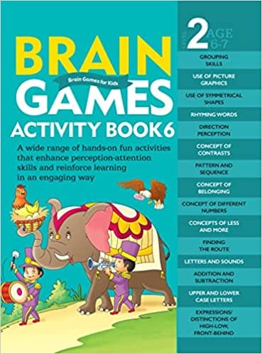Brain Games For Kids Brain Games Activity Book Level 2 Book-6