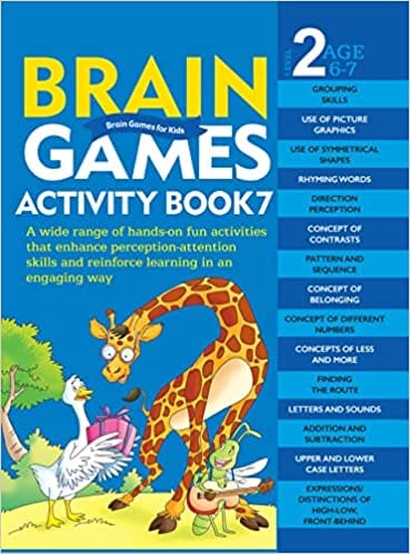 Brain Games For Kids Brain Games Activity Book Level 2 Book-7