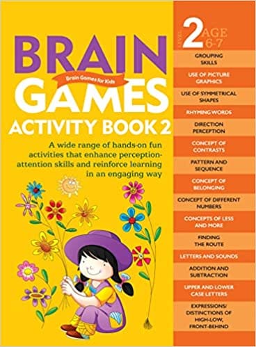 Brain Games For Kids Brain Games Activity Book Level 2 Book-2