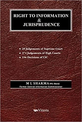 Right To Information & Jurisprudence