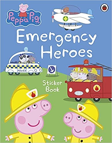 Peppa Pig Emergency Heroes Sticker Book