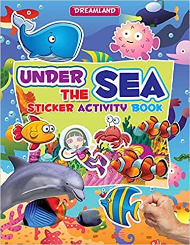Under The Sea Sticker Activity Book For Children Age 3-6 Years