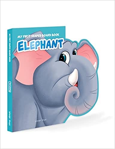 My First Shaped Board Book Elephant