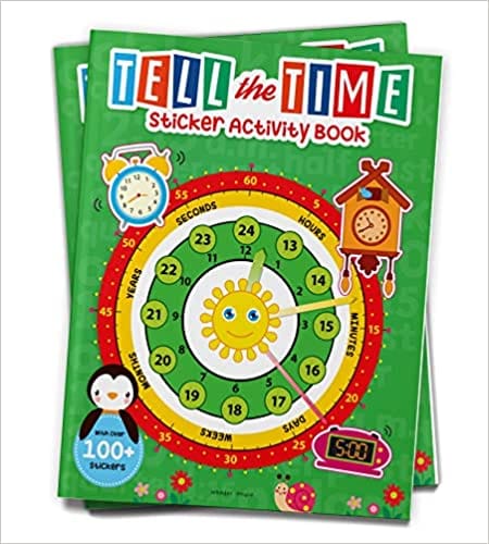 Tell The Time Sticker Activity Book