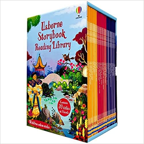 Usborne Storybook Reading Library Contains 30 Titles At 3 Levels Box Set