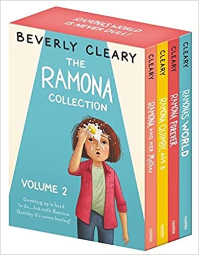 The Ramona 4-book Collection Volume 2 Ramona And Her Mother Ramona Quimby Age 8