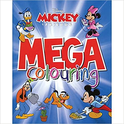 Disney Mickey & Friends Mega Colouring
