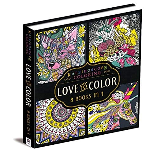 Kaleidoscope Coloring Love To Color (8 Books In 1)