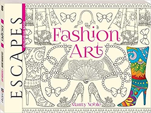 Escapes Colouring Book Fashion Art
