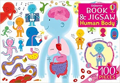 Usborne Book And Jigsaw Human Body