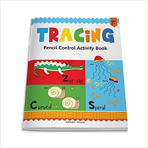 Preschool Activity Book Tracing - Pencil Control Activity Book For Kids