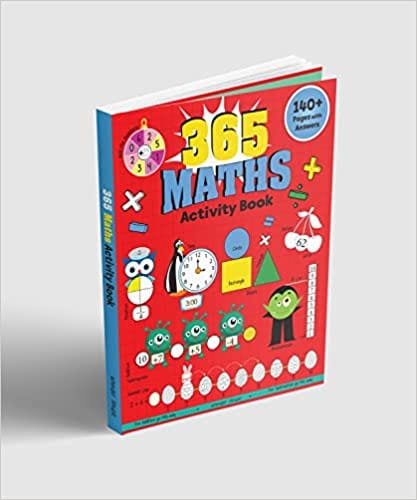 365 Maths Activity Book For Kids Age 5+
