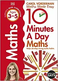 10 Minutes A Day Maths Ages 3-5