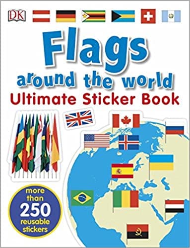 Flags Around The World Ultimate Sticker Book