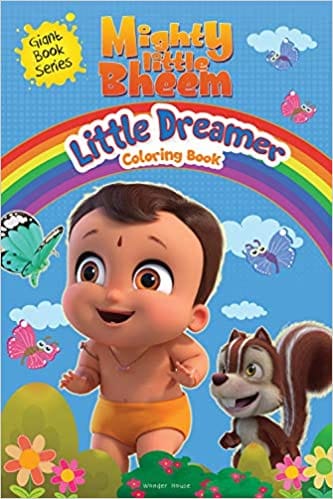 Mighty Little Bheem Little Dreamer Coloring Book Giant Book Series