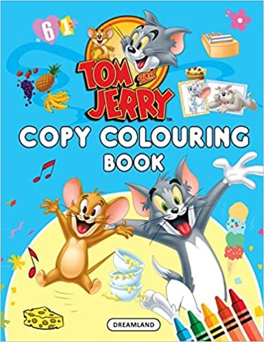 Tom And Jerry Copy Colouring Book